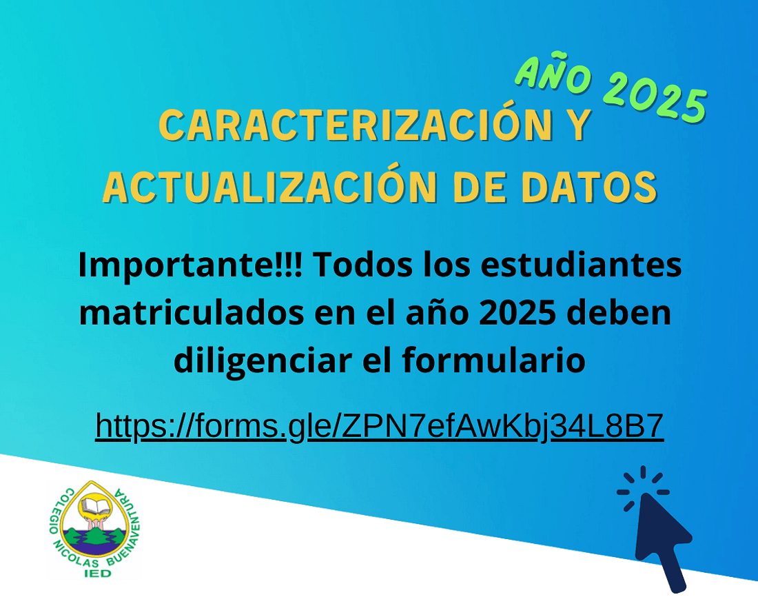CARACTERIZACIÓN Y ACTUALIZACIÓN DE DATOS 2025
